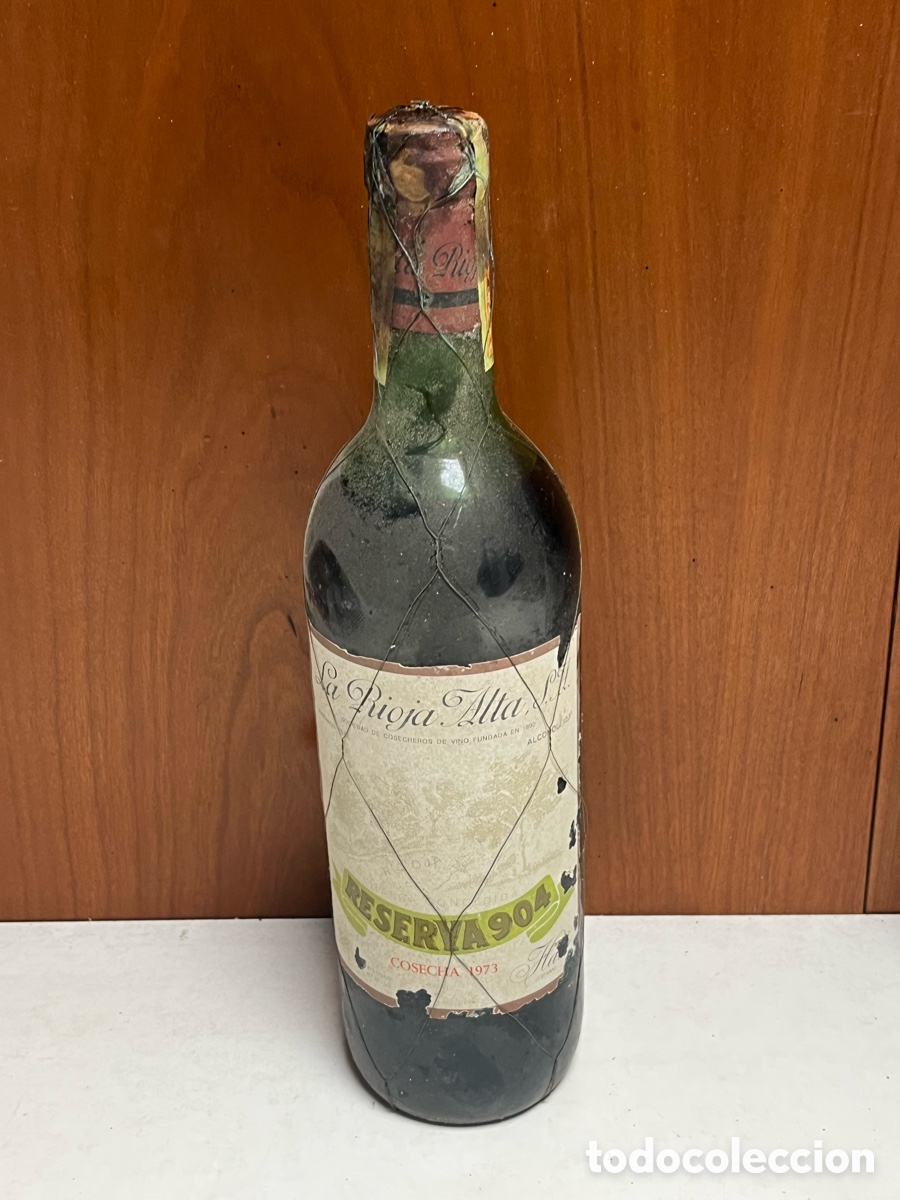 Coleccionismo de vinos y licores: BOTELLA DE VINO RESERVA 904 RIOJA 1973