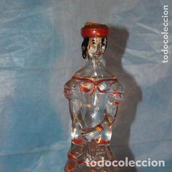 Coleccionismo de vinos y licores: Antigua Botella Anis Flamenca Nogueras Comas Barcelona Llena Precintada PEIFER