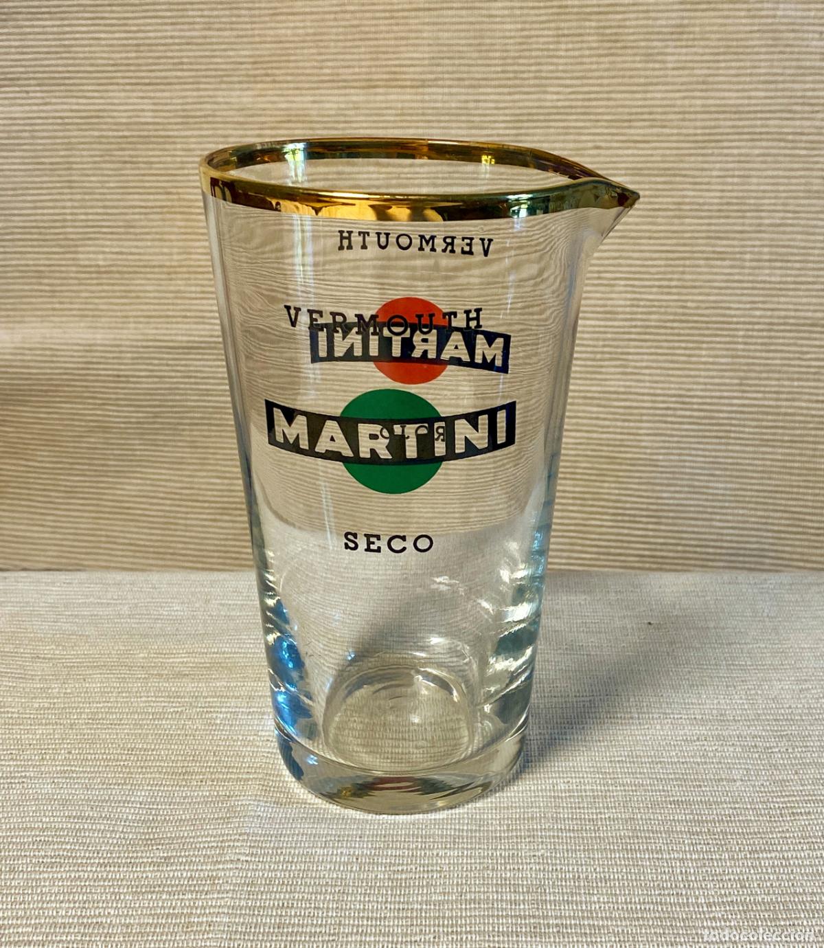 Coleccionismo de vinos y licores: VASO MEZCLADOR DE COCKTAIL MARTINI VINTAGE