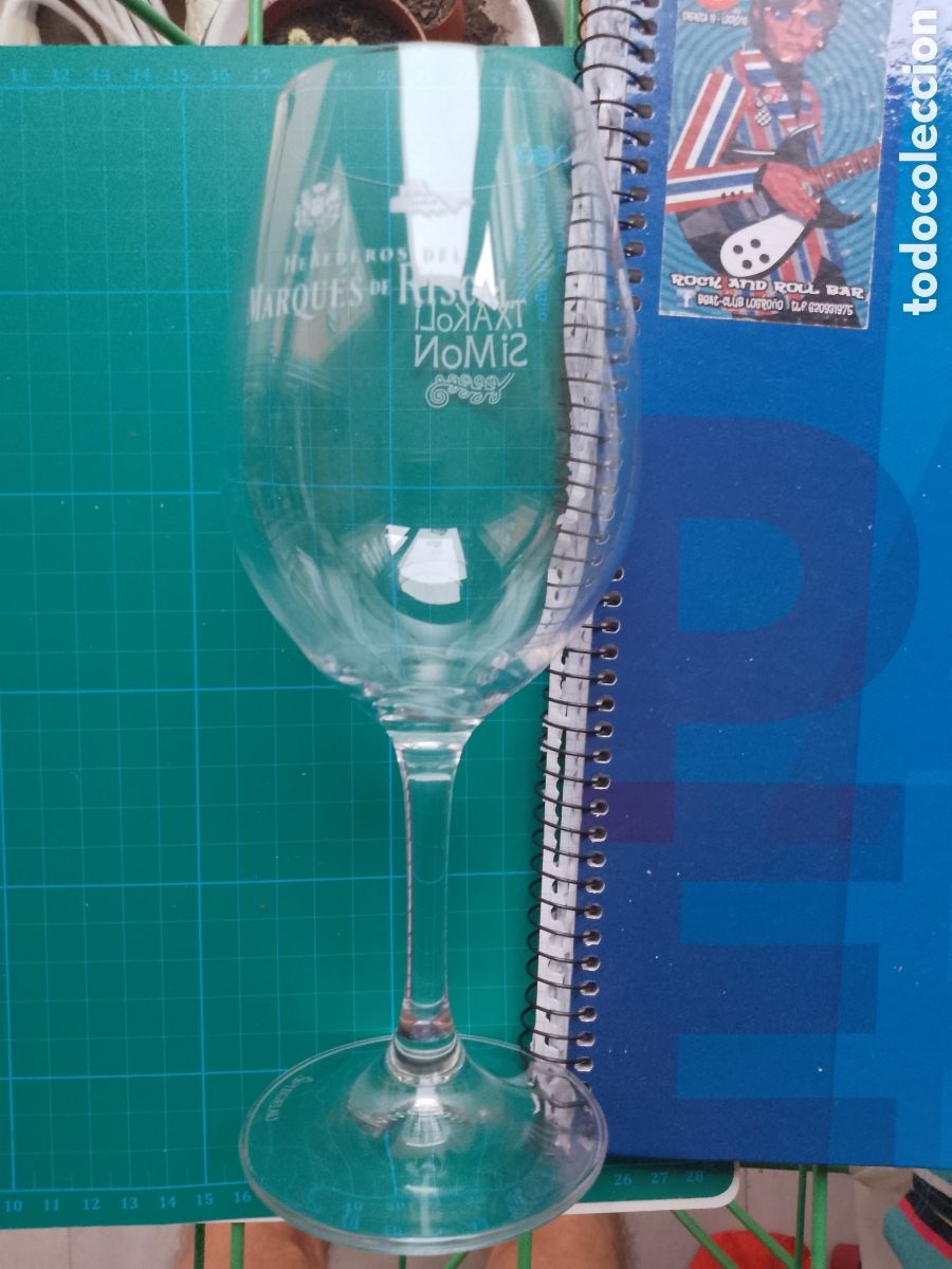 Coleccionismo de vinos y licores: MARQUES DE RISCAL . TXAKOLI SIMON . COPA VINO