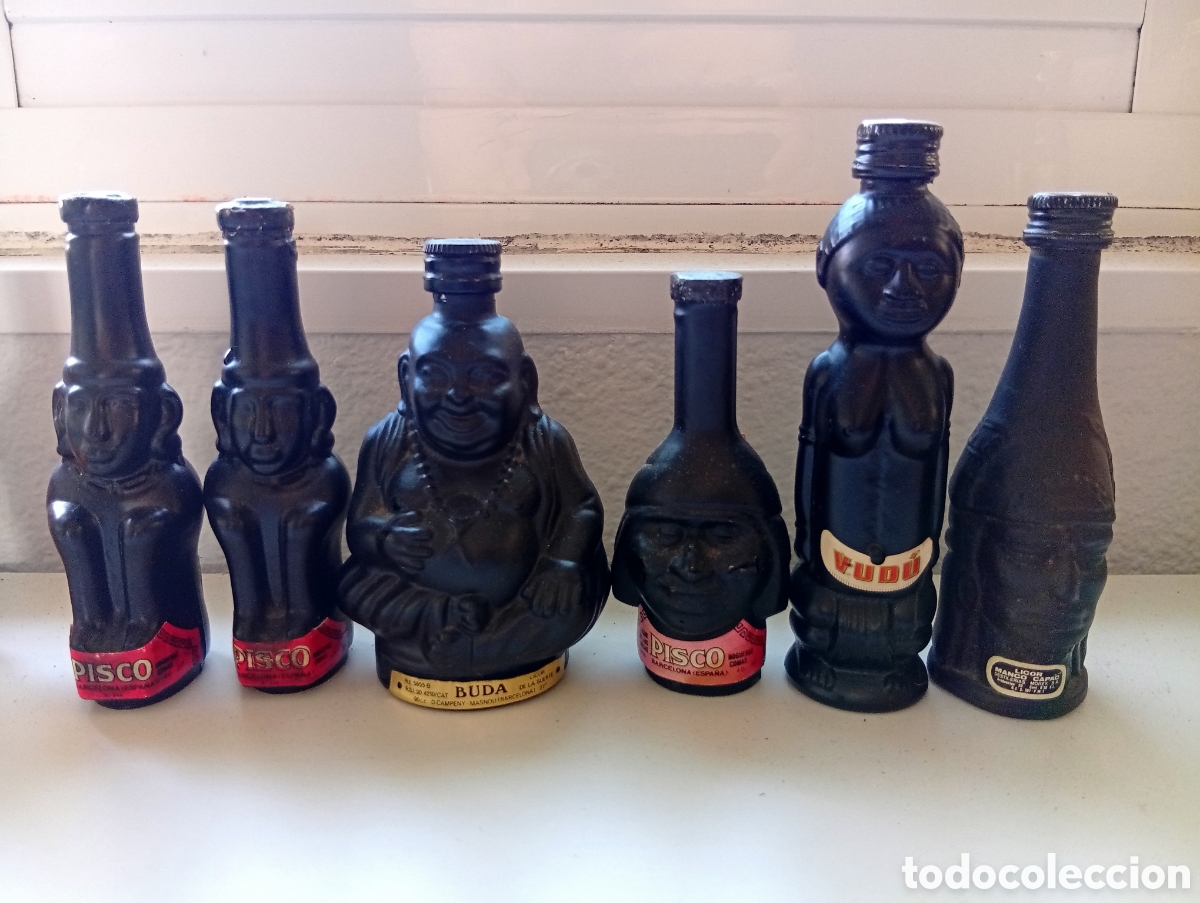 Coleccionismo de vinos y licores: Botellitas de Colecci&oacute;n Pisco