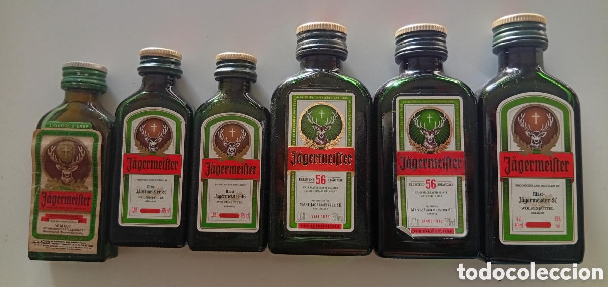 Coleccionismo de vinos y licores: Botellitas de Jagermeister