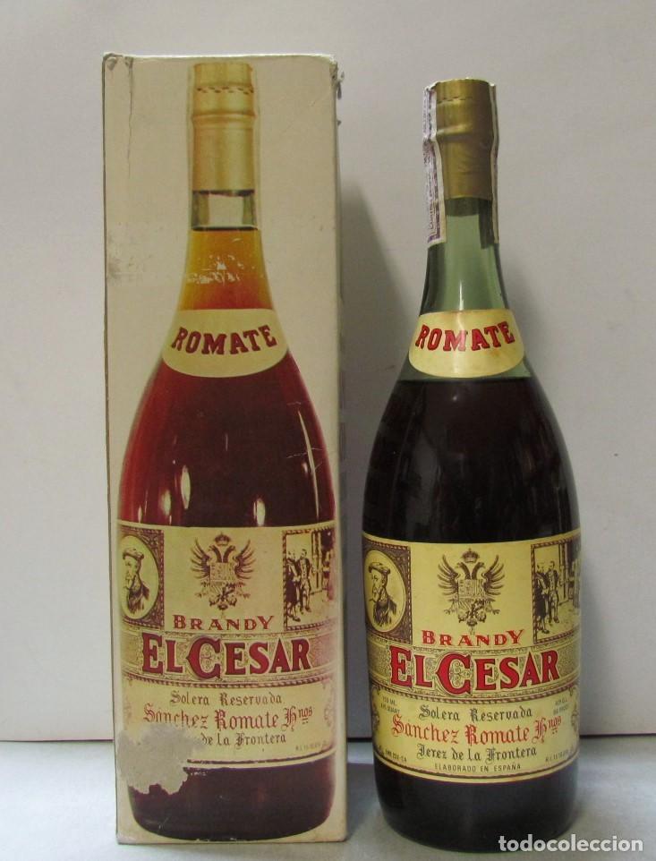 Coleccionismo de vinos y licores: 1 x Brandy El Cesar, Solera Reservada