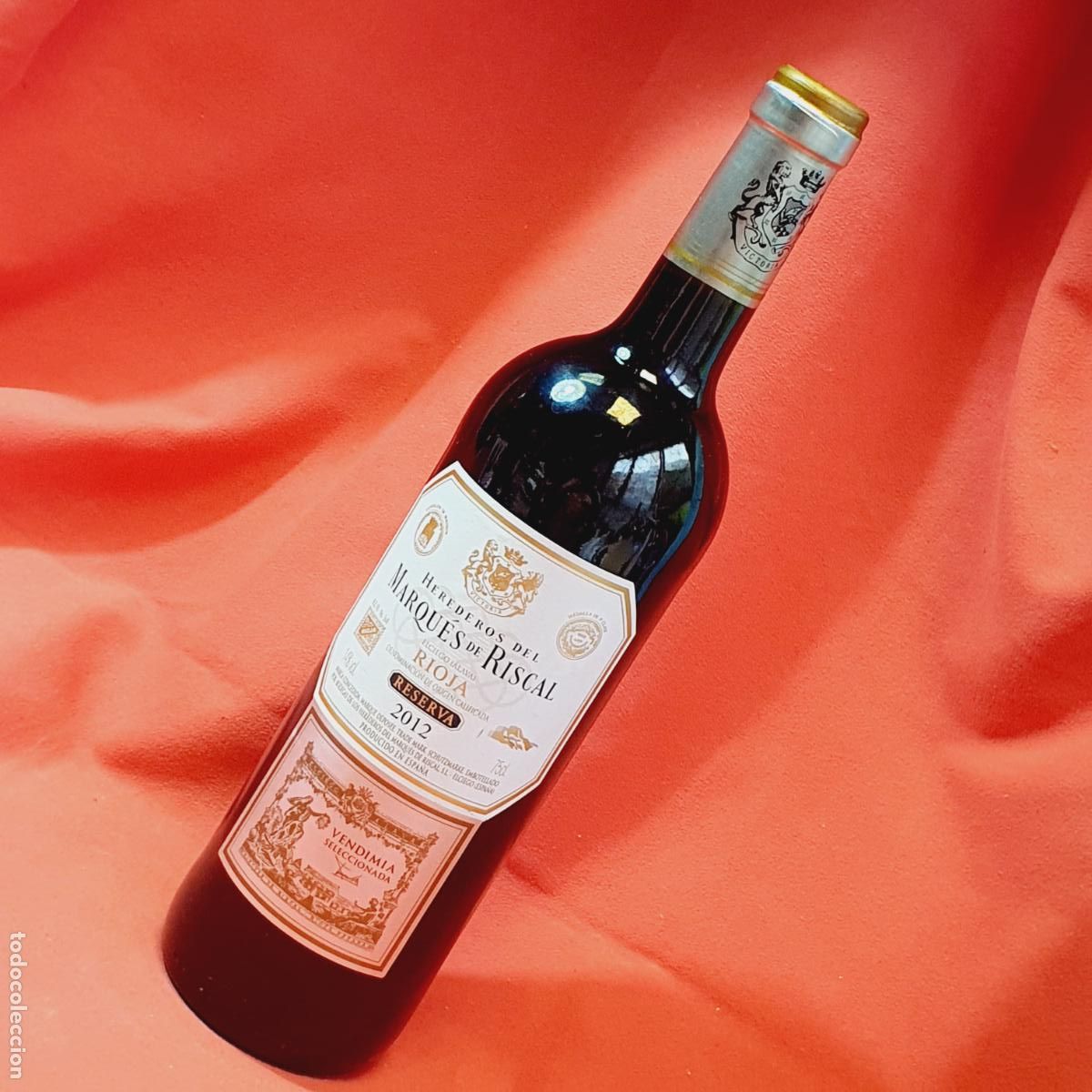 Coleccionismo de vinos y licores: BOTELLA-HEREDEROS DEL MARQU&Eacute;S DE RISCAL-RESERVA 2012-PRECINTADA-VER FOTOGRAF&Iacute;AS.