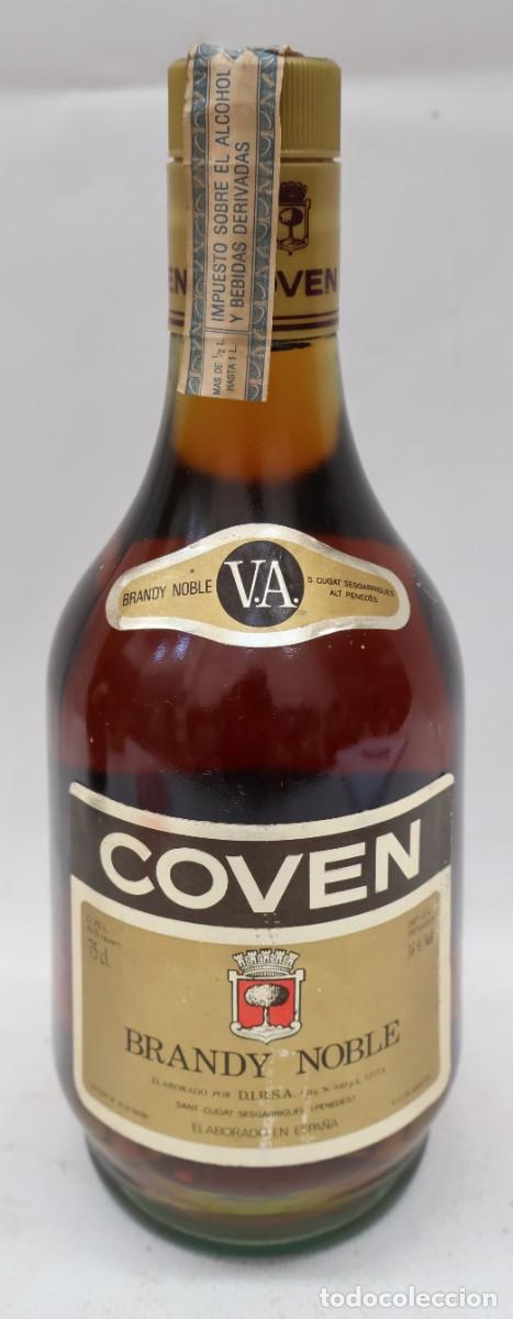 Coleccionismo de vinos y licores: BOTELLA DE BRANDY COVEN. ST. CUGAT SESGARRIGUES (ALT PENEDES). D.I.R.S.A.