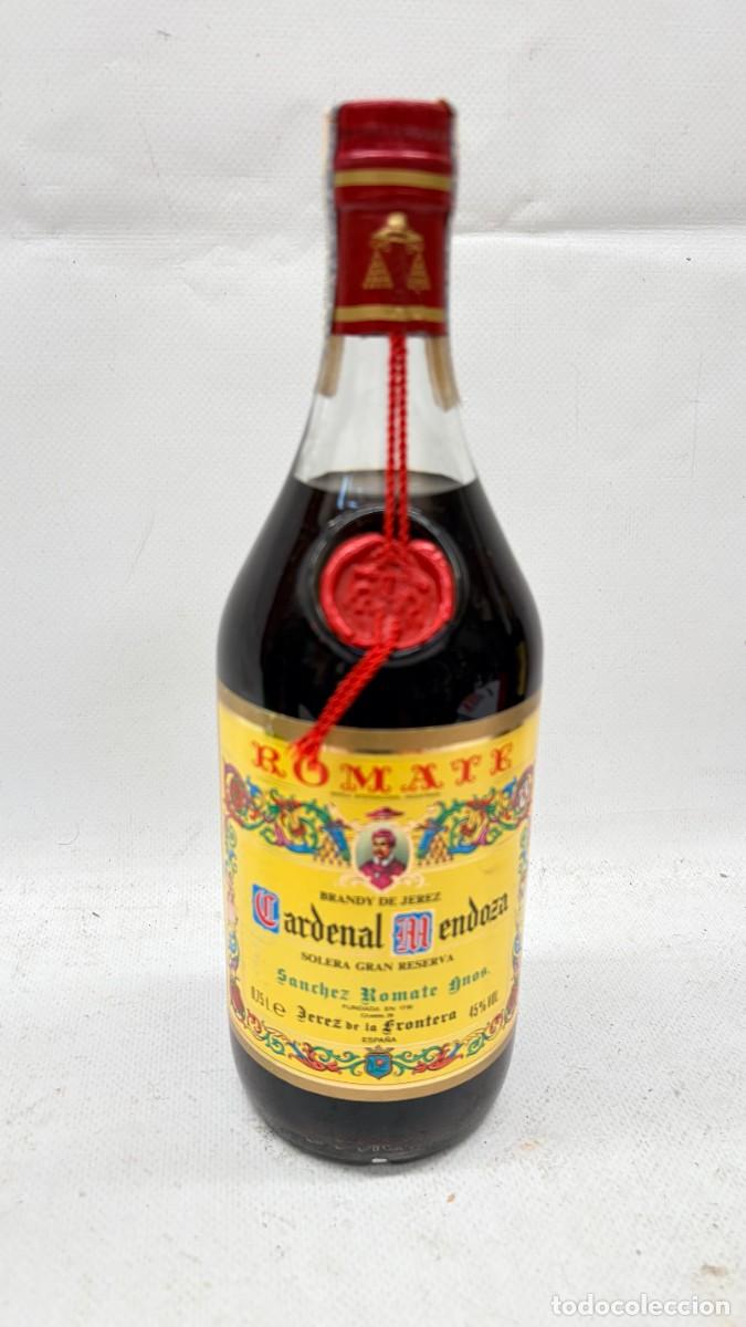 Coleccionismo de vinos y licores: BOTELLA BRANDY CARDENAL MENDOZA ROMATE SOLERA GRAN RESERVA PRECINTADA 75 CL
