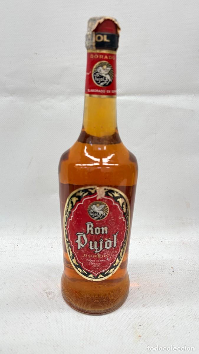 Coleccionismo de vinos y licores: BOTELLA RON PUJOL DORADO PUERTO RICO. SIN ABRIR