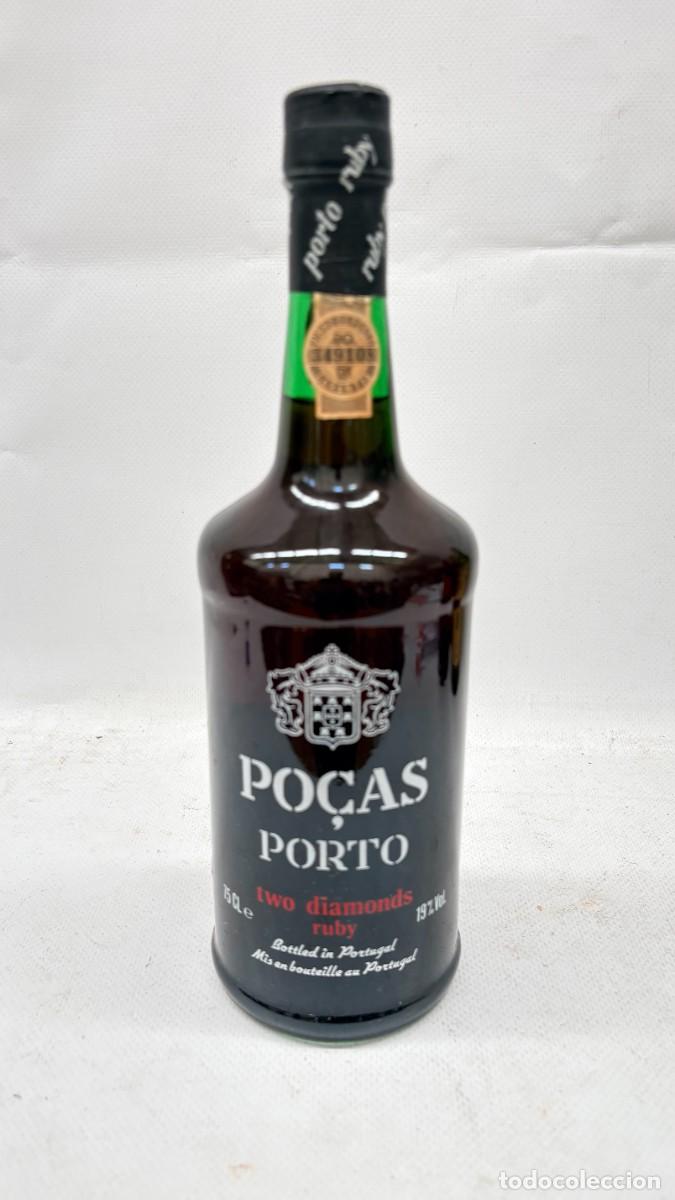 Coleccionismo de vinos y licores: BOTELLA VINO DE OPORTO PO&Ccedil;AS PORTO TWO DIAMONDS RUBY 75 CL