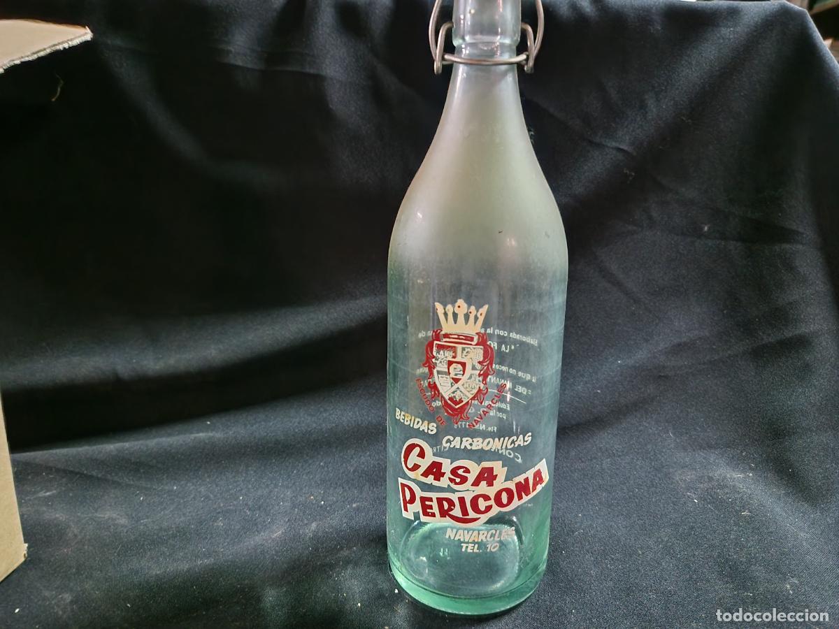 Collectionnisme de vins et liqueurs: BONITA BOTELLA COLECCIONABLE CAASA PERICONA. BEBIDAS CARBONICAS.