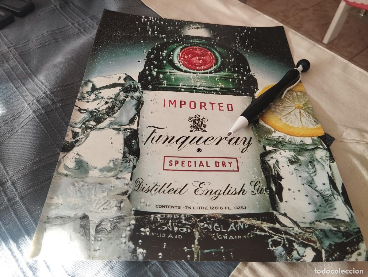 Coleccionismo de vinos y licores: TANQUERAY GIN ANUNCIO PUBLICIDAD REVISTA 1989