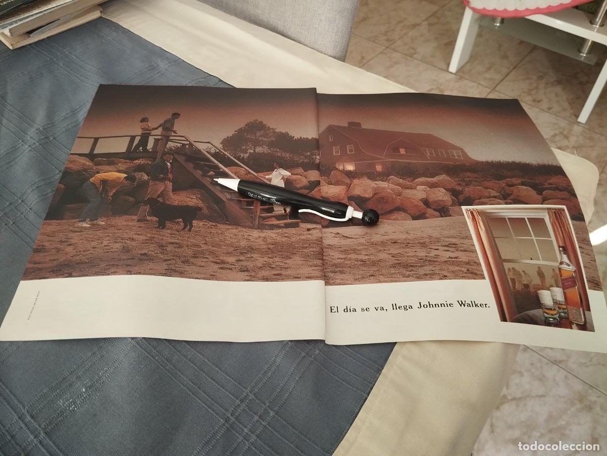 Coleccionismo de vinos y licores: WHISKY JOHNNIE WALKER ANUNCIO PUBLICIDAD REVISTA 1989