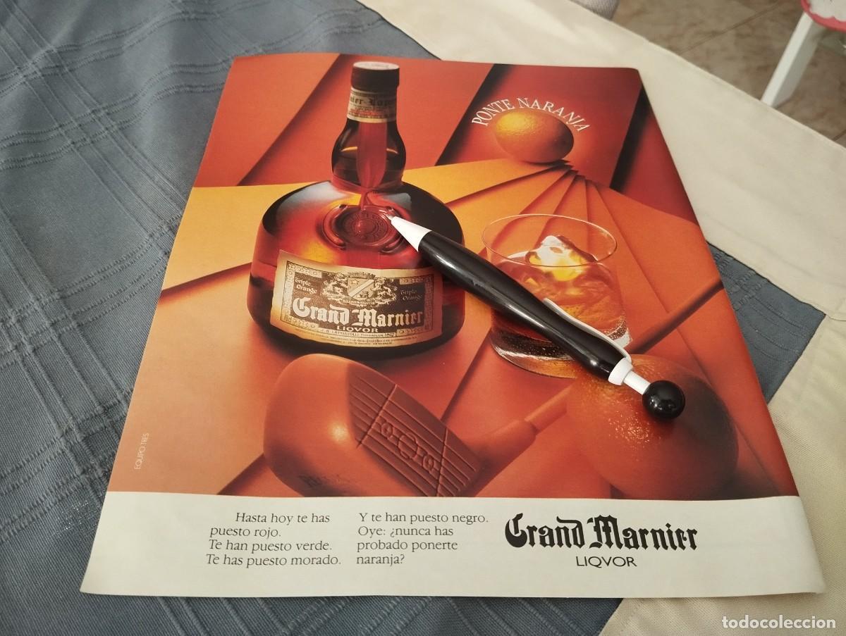 Coleccionismo de vinos y licores: LICOR GRAND MARNIER ANUNCIO PUBLICIDAD REVISTA 1989 BONITO PARA ENMARCAR