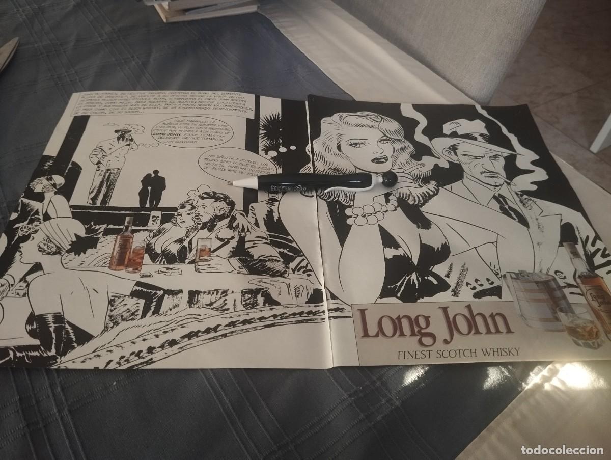 Coleccionismo de vinos y licores: WHISKY LONG JOHN ANUNCIO PUBLICIDAD REVISTA 1989 BONITO PARA ENMARCAR