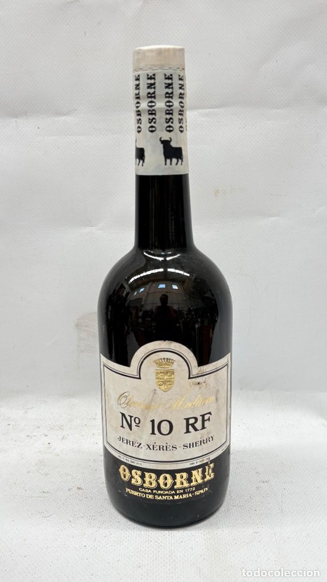 Collezionismo di vini e liquori: BOTELLA OSBORNE N&ordm; 10 RF JEREZ X&Eacute;R&Egrave;S SHERRY 75 CL