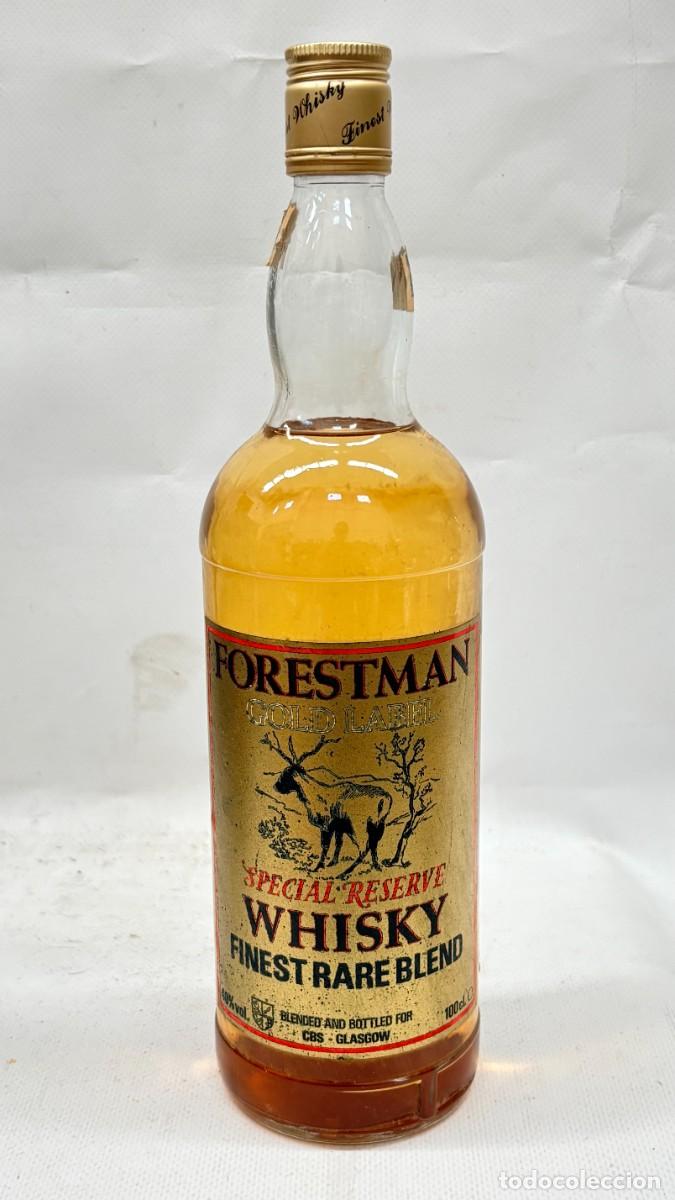 Collezionismo di vini e liquori: WHISKY FORESTMAN GOLD LABEL SPECIAL RESERVE 1 LITRO GLASGOW