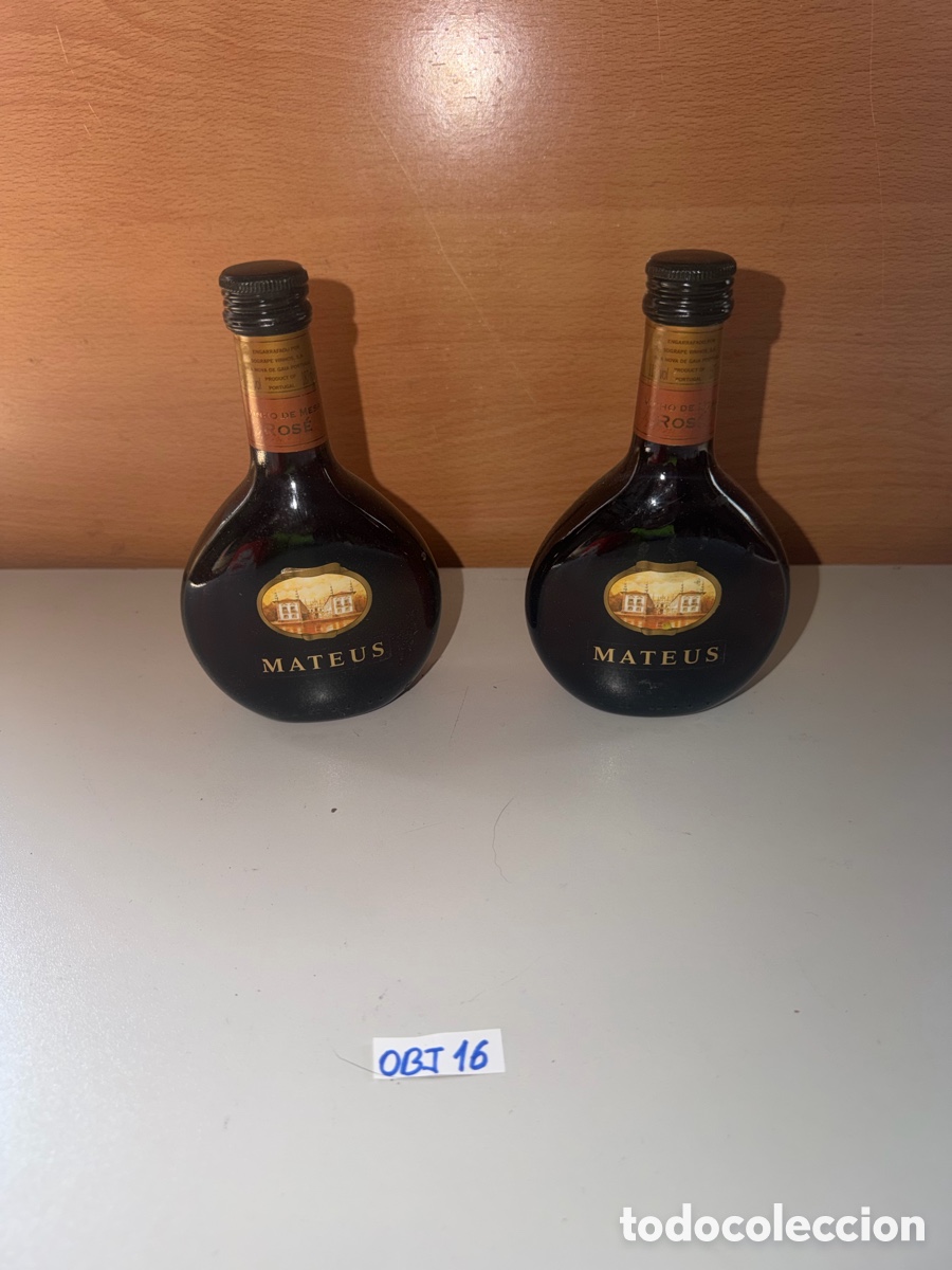 Coleccionismo de vinos y licores: MINI- BOTELLA MATEUS ROSE PORTUGAL