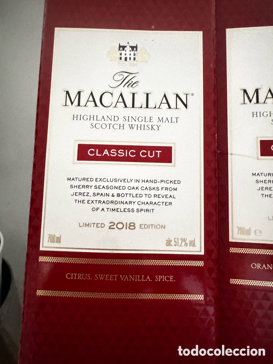 Coleccionismo de vinos y licores: MACALLAN Limited Edition 2020 Classic Cut.