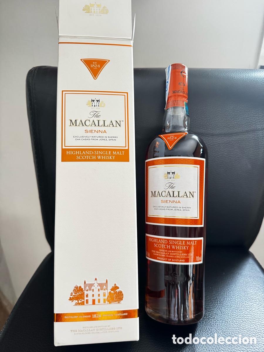 Coleccionismo de vinos y licores: MACALLAN Limited Edition 1824 SIENNA.