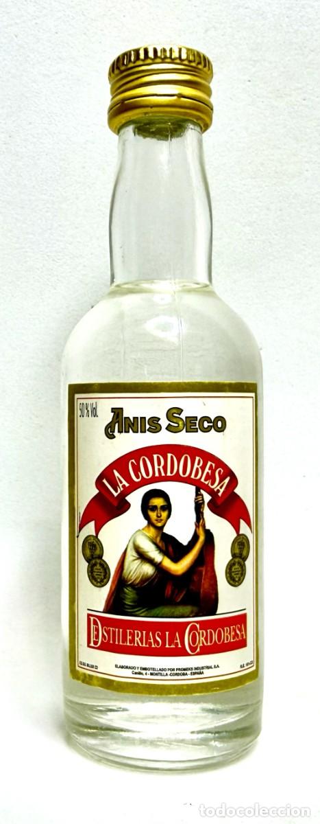 Coleccionismo de vinos y licores: BOTELLIN ANIS SECO LA CORDOBESA