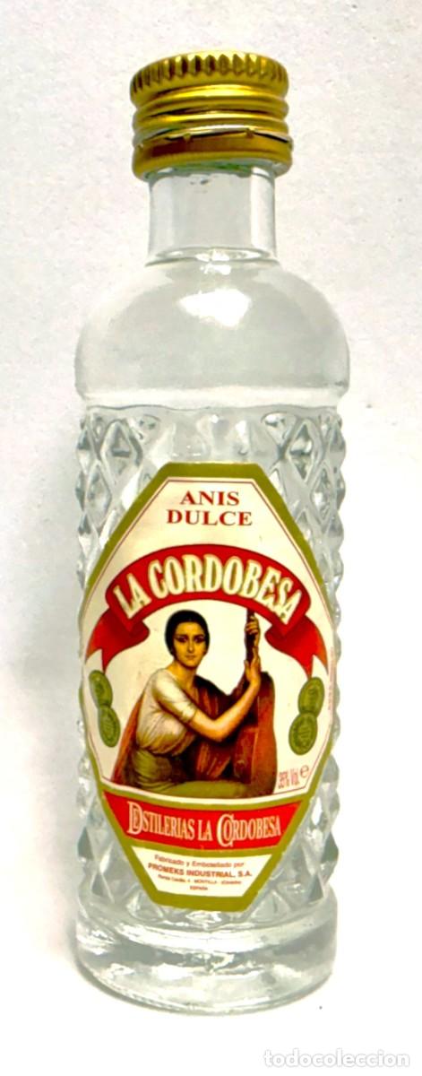 Coleccionismo de vinos y licores: BOTELLIN ANIS DULCE LA CORDOBESA