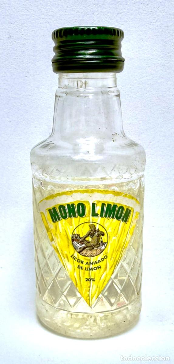 Coleccionismo de vinos y licores: BOTELLIN ANIS MONO LIMON