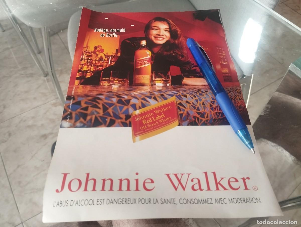 Coleccionismo de vinos y licores: WHISKY JOHNNIE WALKER ANUNCIO PUBLICIDAD REVISTA EN PORTUGU&Eacute;S 1996