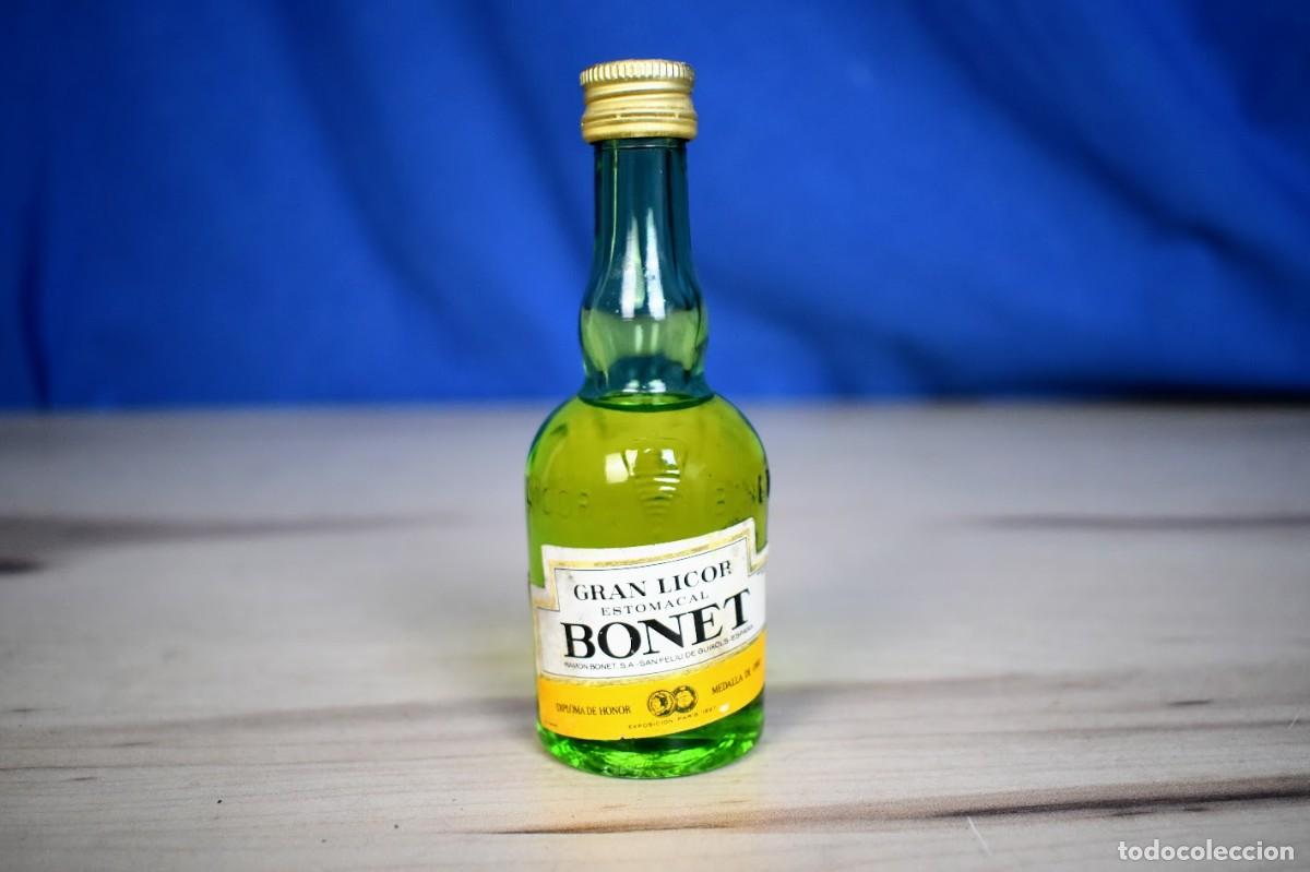 Coleccionismo de vinos y licores: Antiguo botell&iacute;n miniatura Gran licor estomacal Bonet a&ntilde;os 60/70