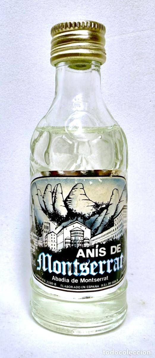 Coleccionismo de vinos y licores: BOTELLIN ANIS DE MONTSERRAT