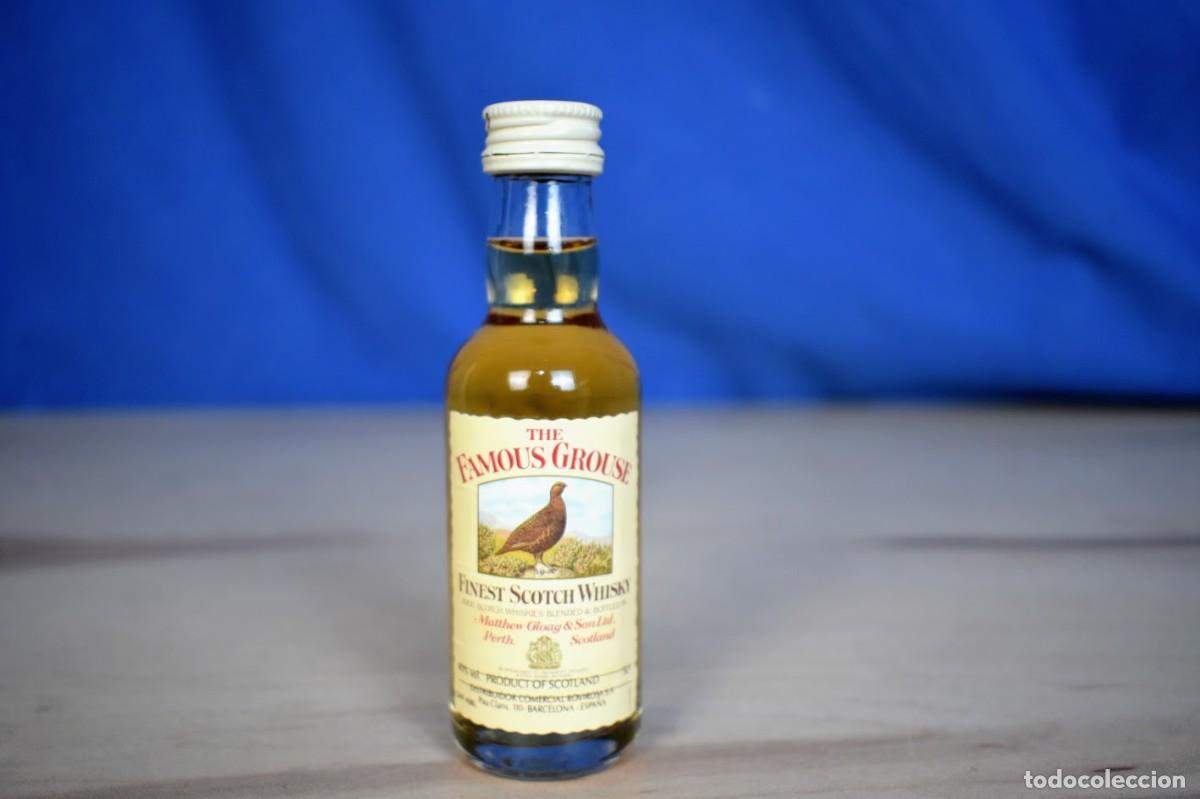 Coleccionismo de vinos y licores: Botell&iacute;n de Whisky The Famous Grouse