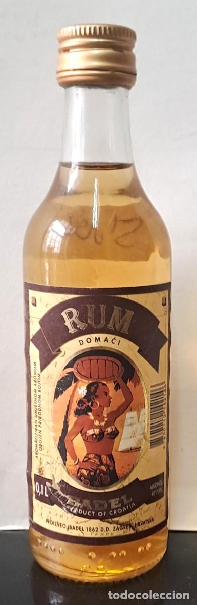 Coleccionismo de vinos y licores: BOTELLIN RUM, DOMACI. BADEL, PRODUCT OF CRATIA. PRECINTADO. RF-6529