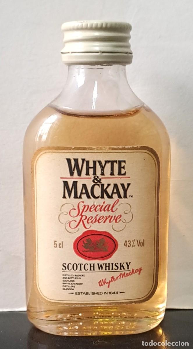 Coleccionismo de vinos y licores: BOTELLIN SCOTCH WHISKY, WHYTE MACKAY. PRECINTADO, BUEN ESTADO. RF-6534