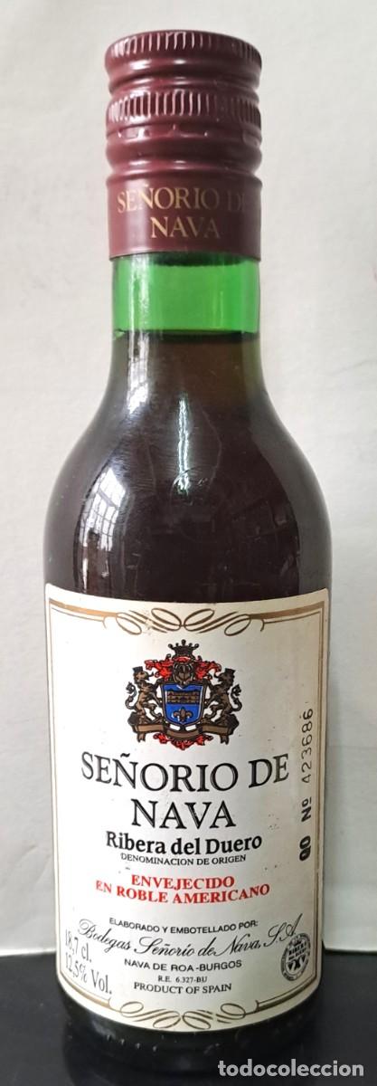 Coleccionismo de vinos y licores: BOTELLIN SE&Ntilde;ORIO DE NAVA, RIBERA DEL DUERO. PRECINTADO, BUEN ESTADO. RF-6537