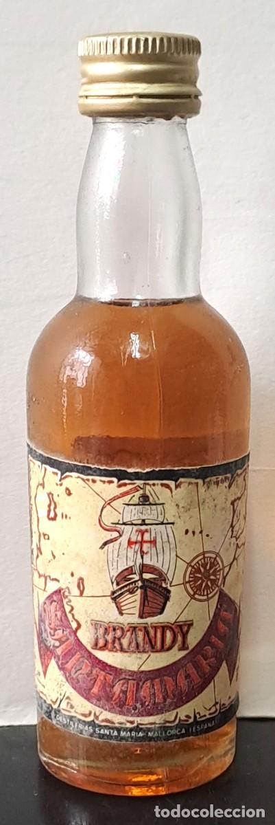 Coleccionismo de vinos y licores: BOTELLIN DE BRANDY, SANTAMARIA. PRECINTADO, BUEN ESTADO. RF-6544