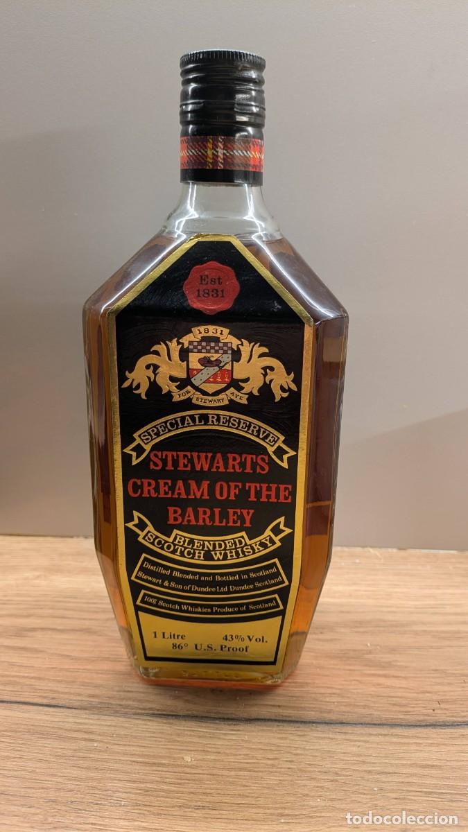 Coleccionismo de vinos y licores: 5 BOTELLAS DE WHISKY Y COGNAC CON UNOS 40/50 A&Ntilde;OS DE ANTIG&Uuml;EDAD