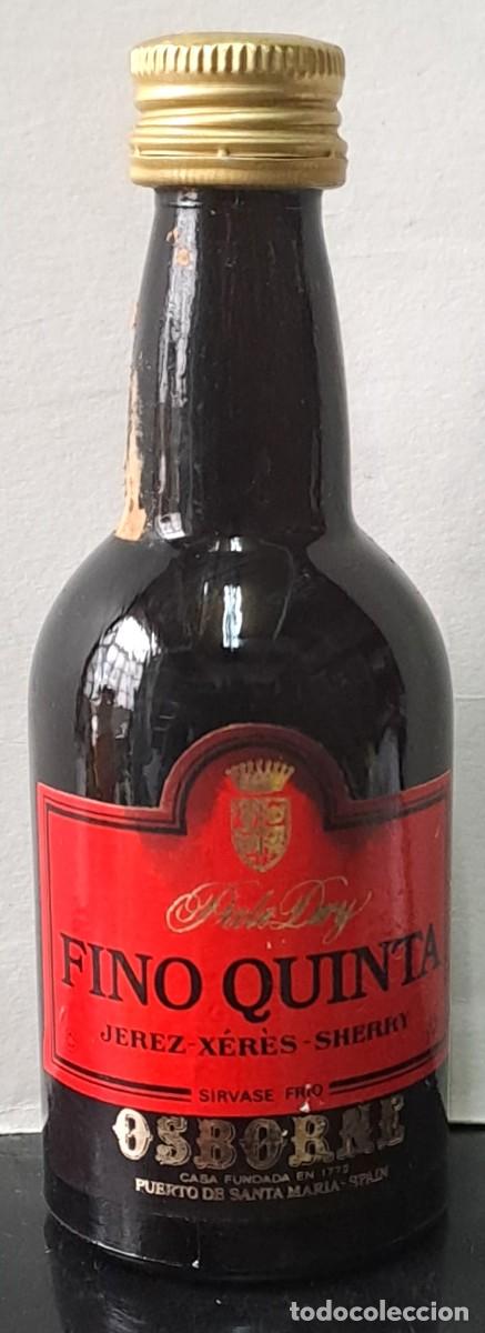 Coleccionismo de vinos y licores: BOTELLIN DE FINO QUINTA, OSBORNE JEREZ, ESTA PRECINTADO . RF-6548