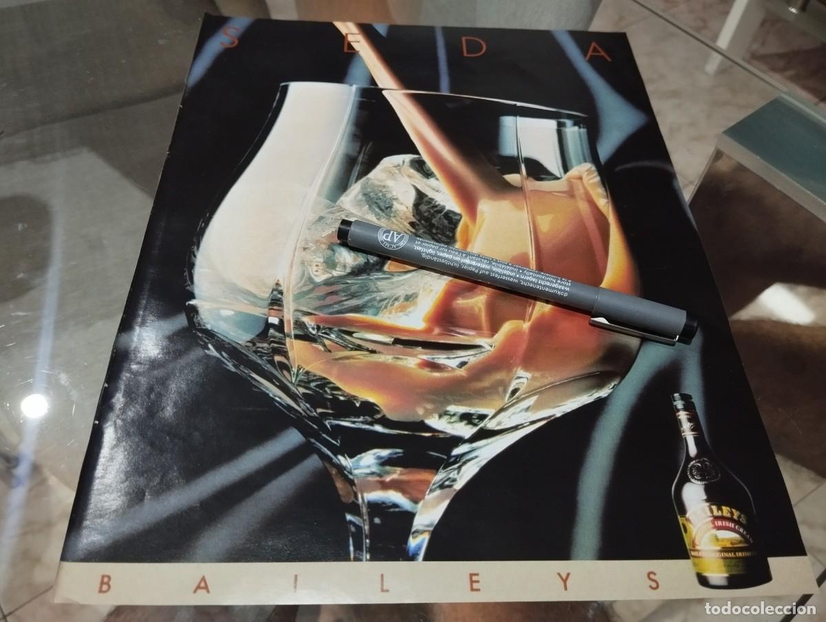 Coleccionismo de vinos y licores: LICOR BAILEYS ANUNCIO PUBLICIDAD REVISTA 1990 BONITO PARA ENMARCAR