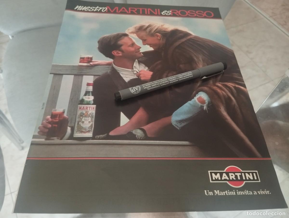Coleccionismo de vinos y licores: VERMOUTH MARTINI ANUNCIO PUBLICIDAD REVISTA 1990 BONITO PARA ENMARCAR
