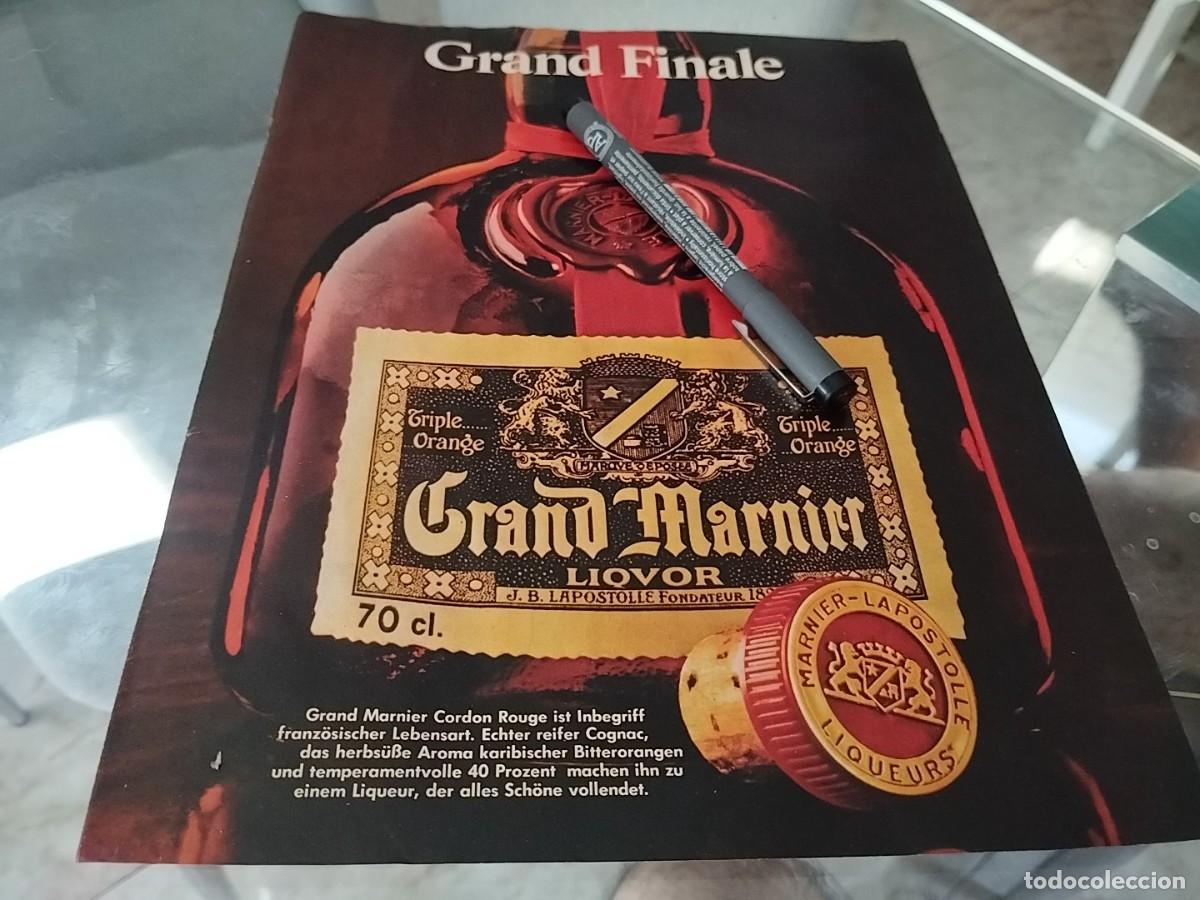 Coleccionismo de vinos y licores: LICOR GRAND MARNIER ANTIGUO ANUNCIO PUBLICIDAD REVISTA ALEMANA