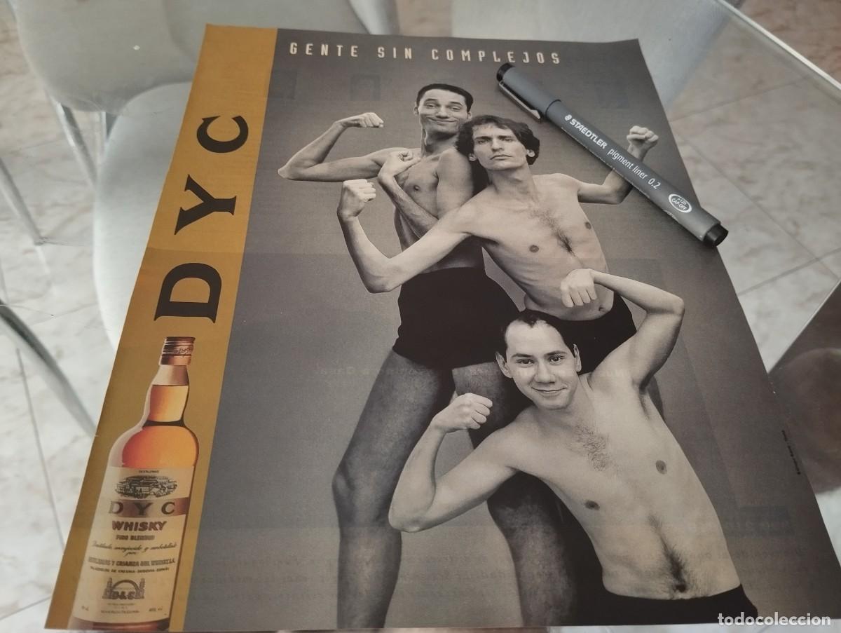 Coleccionismo de vinos y licores: WHISKY DYC ANUNCIO PUBLICIDAD REVISTA 1996