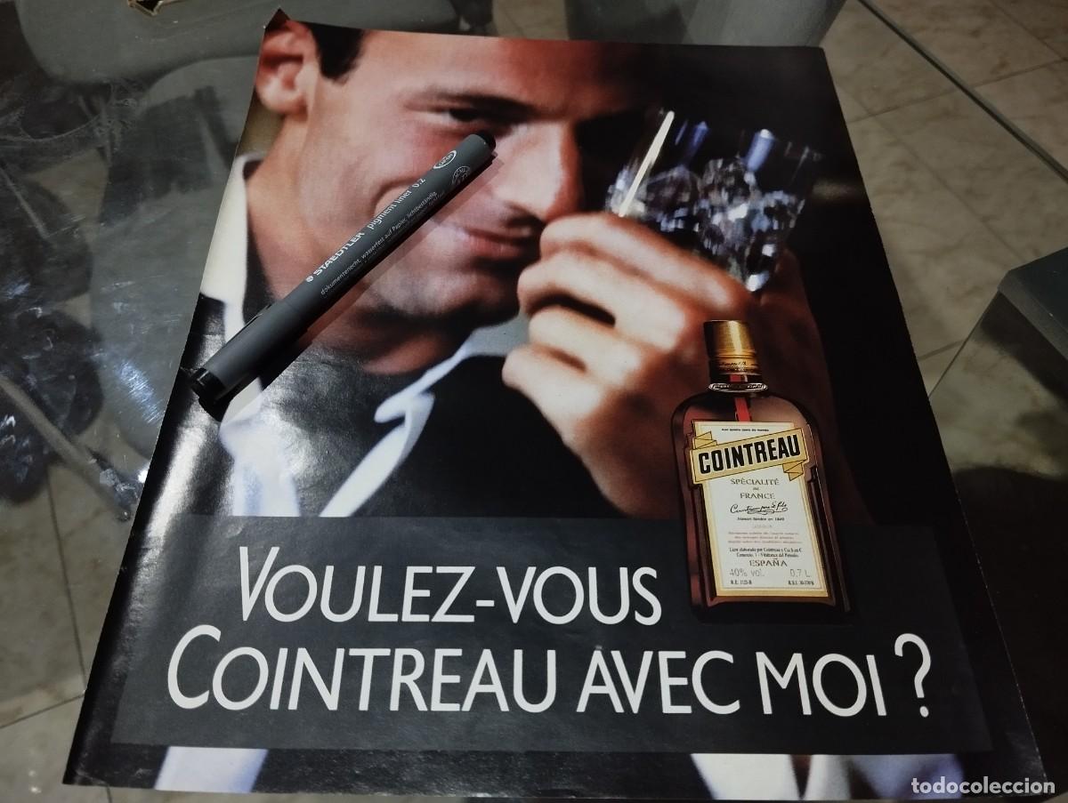 Coleccionismo de vinos y licores: LICOR COINTREAU ANUNCIO PUBLICIDAD REVISTA 1991 BONITO PARA ENMARCAR