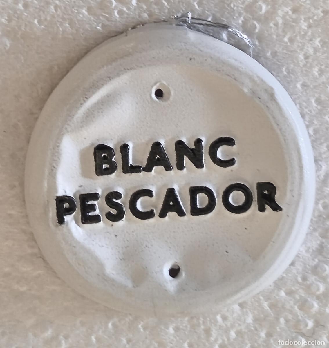 Coleccionismo de vinos y licores: CORONA BOTELLA DE VINO - BLANC PESCADOR
