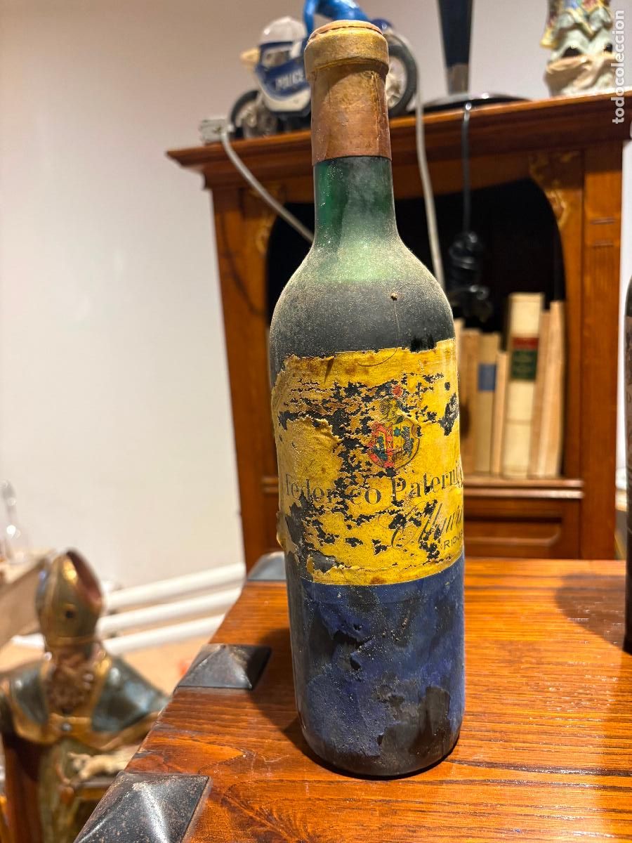 Coleccionismo de vinos y licores: VINO RIOJA DE 1928 - GRAN RESERVA - FEDERICO PATERNINA