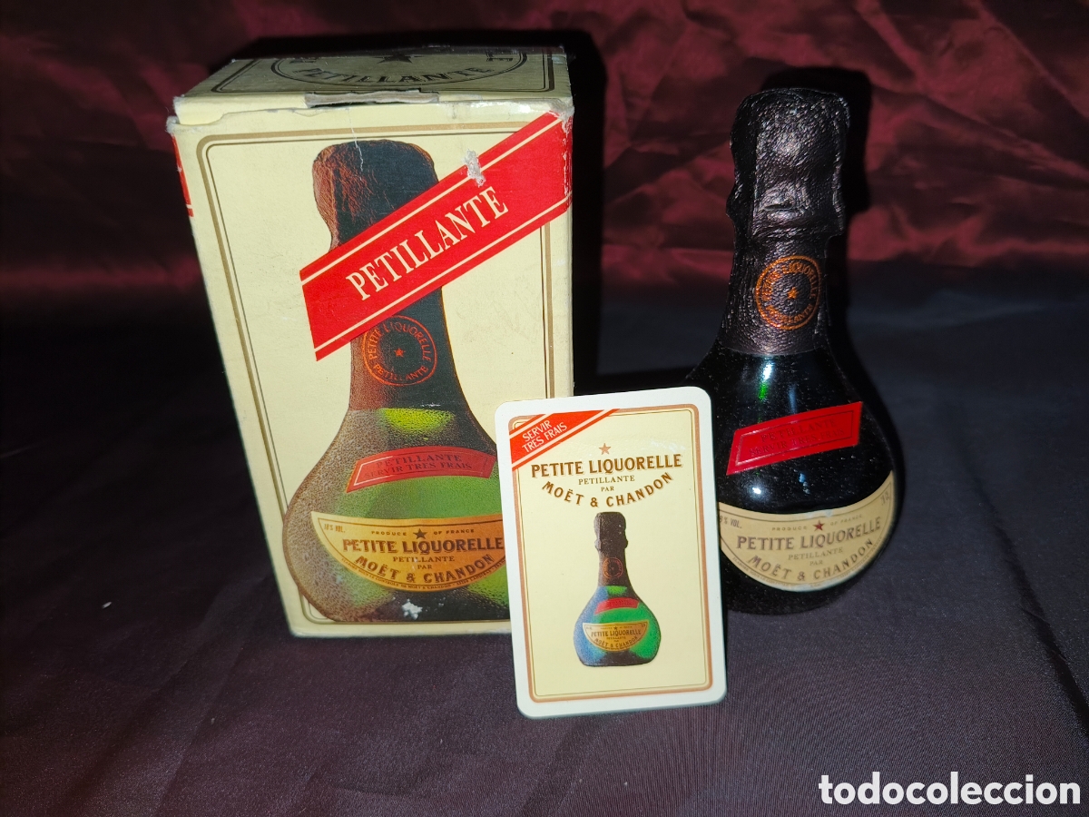 Coleccionismo de vinos y licores: Botella Petite Liquorelle Petillante par Moet & Chandon