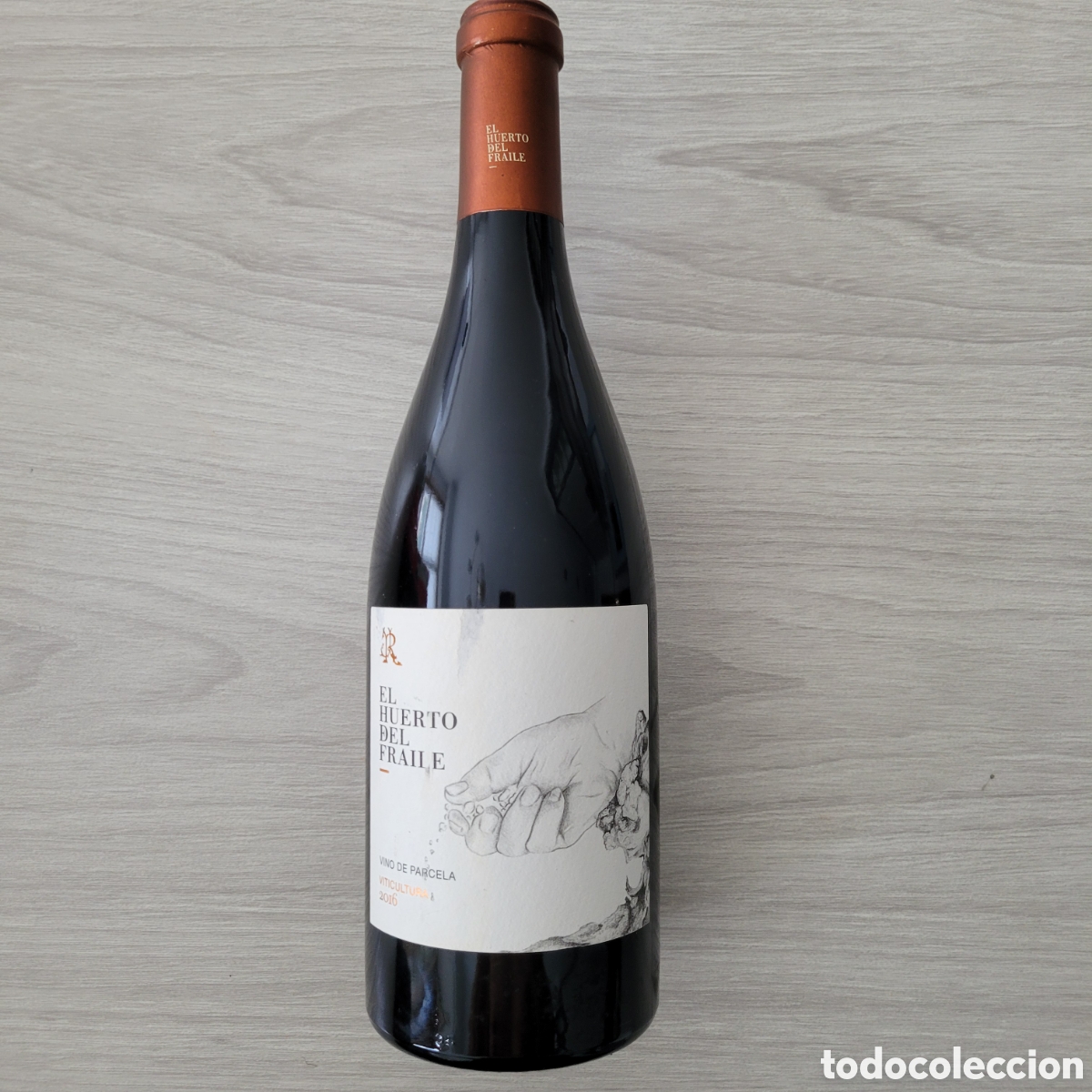 Coleccionismo de vinos y licores: Rioja Bodegas de Luis R -El Huerto del Fraile 2016 Edicion Limitada botella 0120