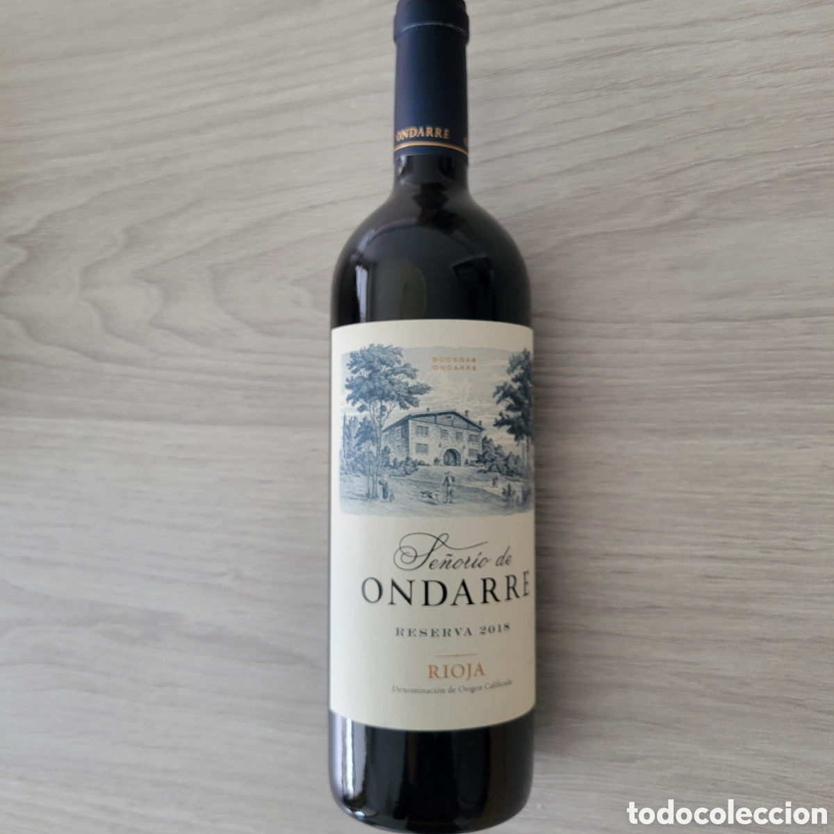Coleccionismo de vinos y licores: Rioja Se&ntilde;orio de Ondarre Reserva 2018