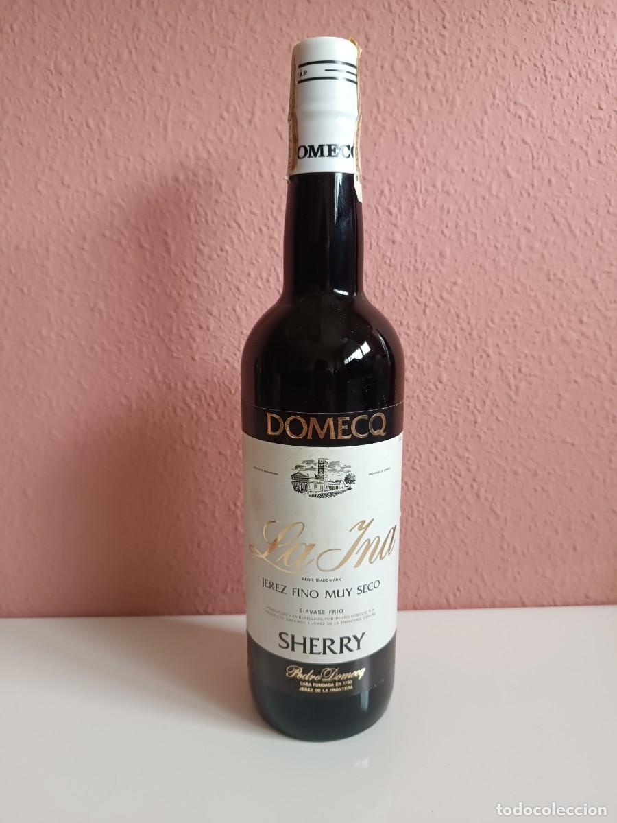 Coleccionismo de vinos y licores: 2 BOTELLAS FINO LA INA DOMECQ