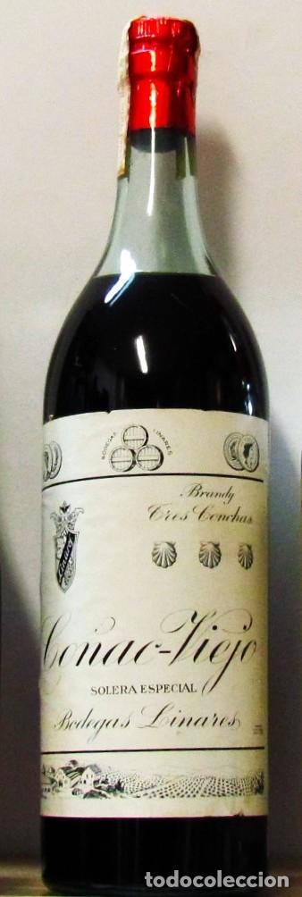 Coleccionismo de vinos y licores: 1 x Co&ntilde;ac-Viejo, Solera Especial