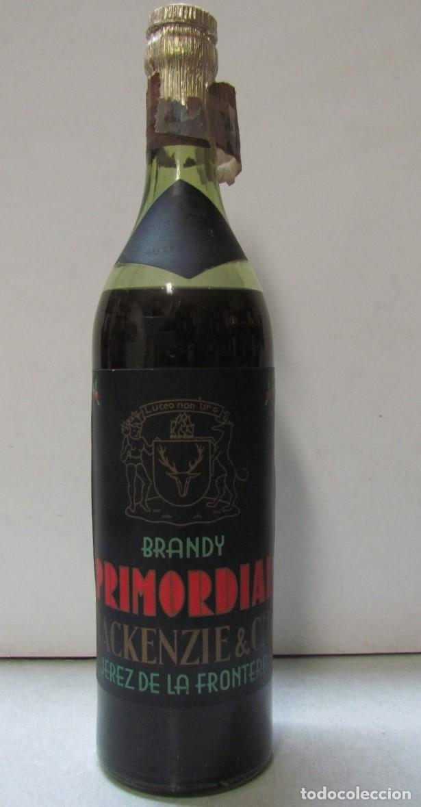 Coleccionismo de vinos y licores: 1 x Brandy Mackenzie Primordial