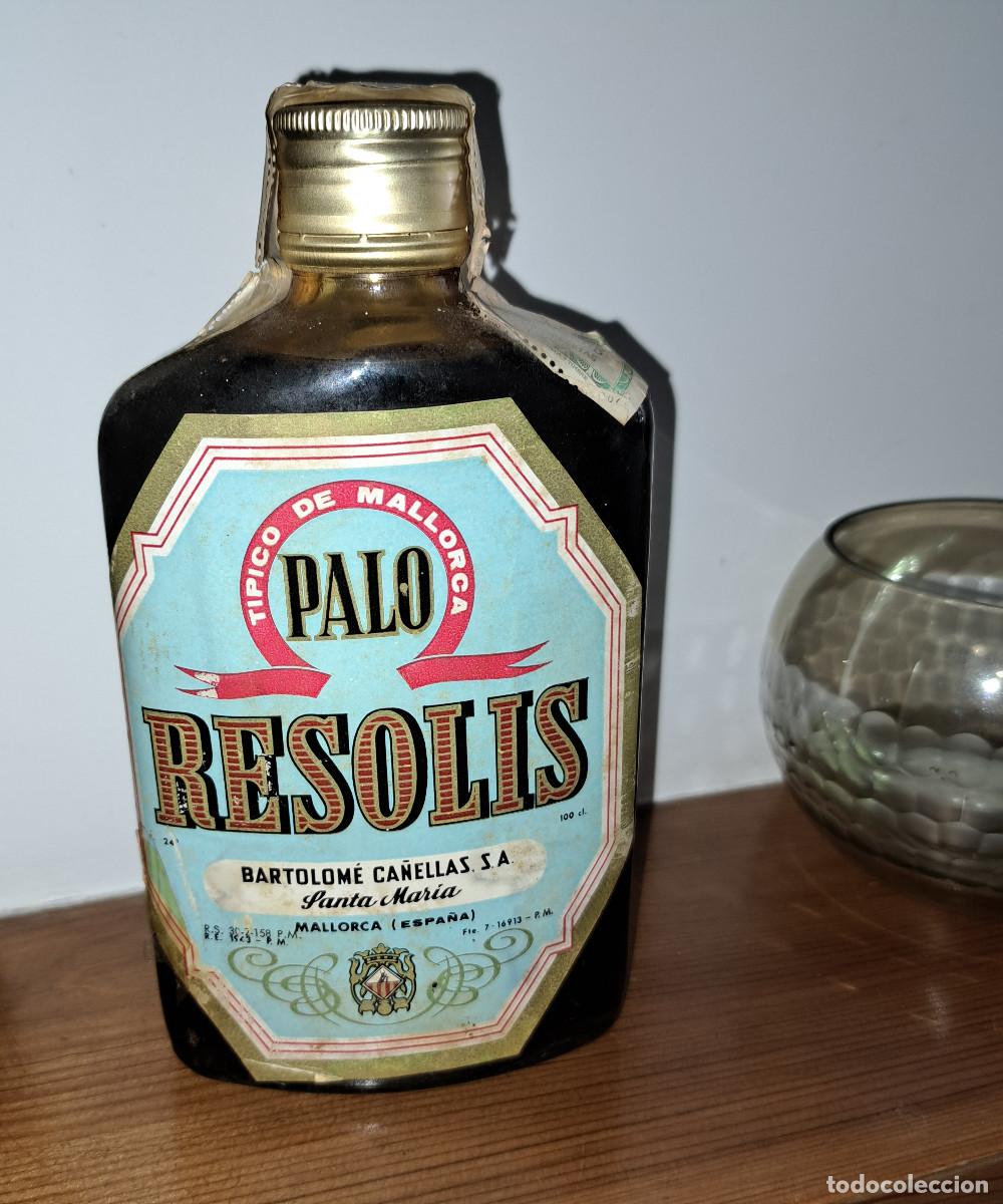 Coleccionismo de vinos y licores: PALO RESOLIS - T&Iacute;PICO DE MALLORCA - PRECINTADA - A&Ntilde;OS 40/50 - 100 cl. - BARTOLOM&Eacute; CA&Ntilde;ELLAS, S.A.