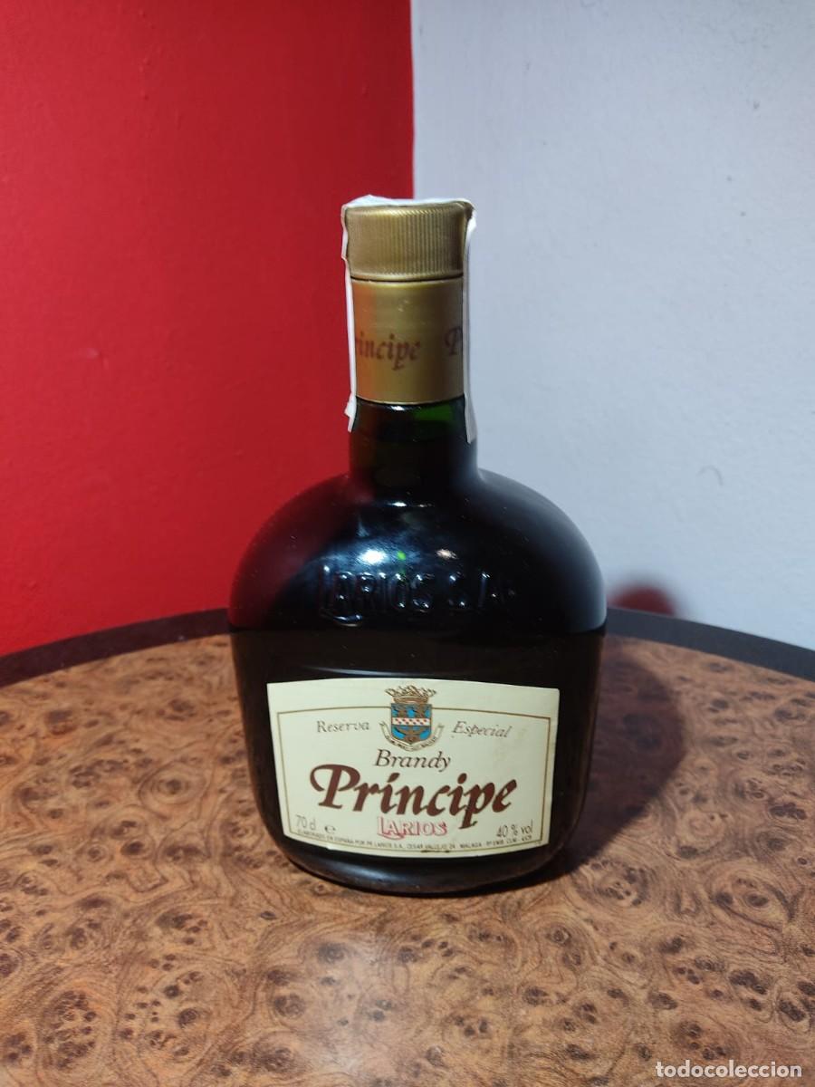 Coleccionismo de vinos y licores: Brandy Pr&iacute;ncipe Larios &ndash; Reserva Especial &ndash; Botella antigua/vintage